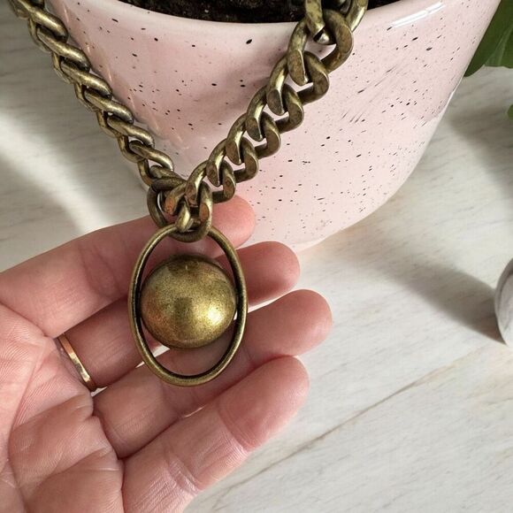 Vintage Juicy Couture Engraved Crown Logo Charm Accessory Chain - Picture 3 of 6